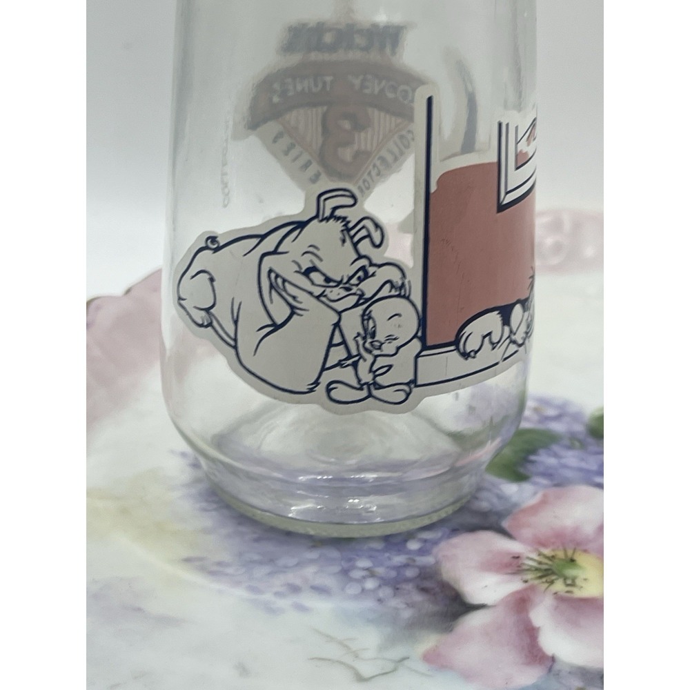Vintage Welch's Jelly Jar. Themed With Looney Tunes Sylvester And Tweety.